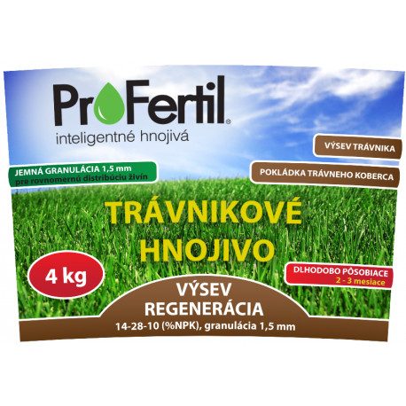 Hnojivo ProFertil Výsev a regenerácia - 4 kg