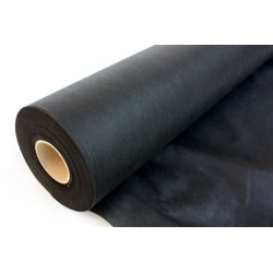 Netkaná textília čierna 1,6 x 250 m - rola