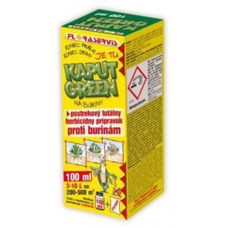 Totálny herbicíd KAPUT GREEN 100 ml