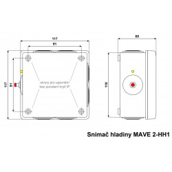 Snímač hladiny - MAVE2 HH1