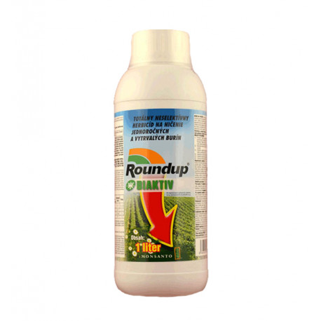 Totálny herbicíd Roundup Biaktiv 1 l